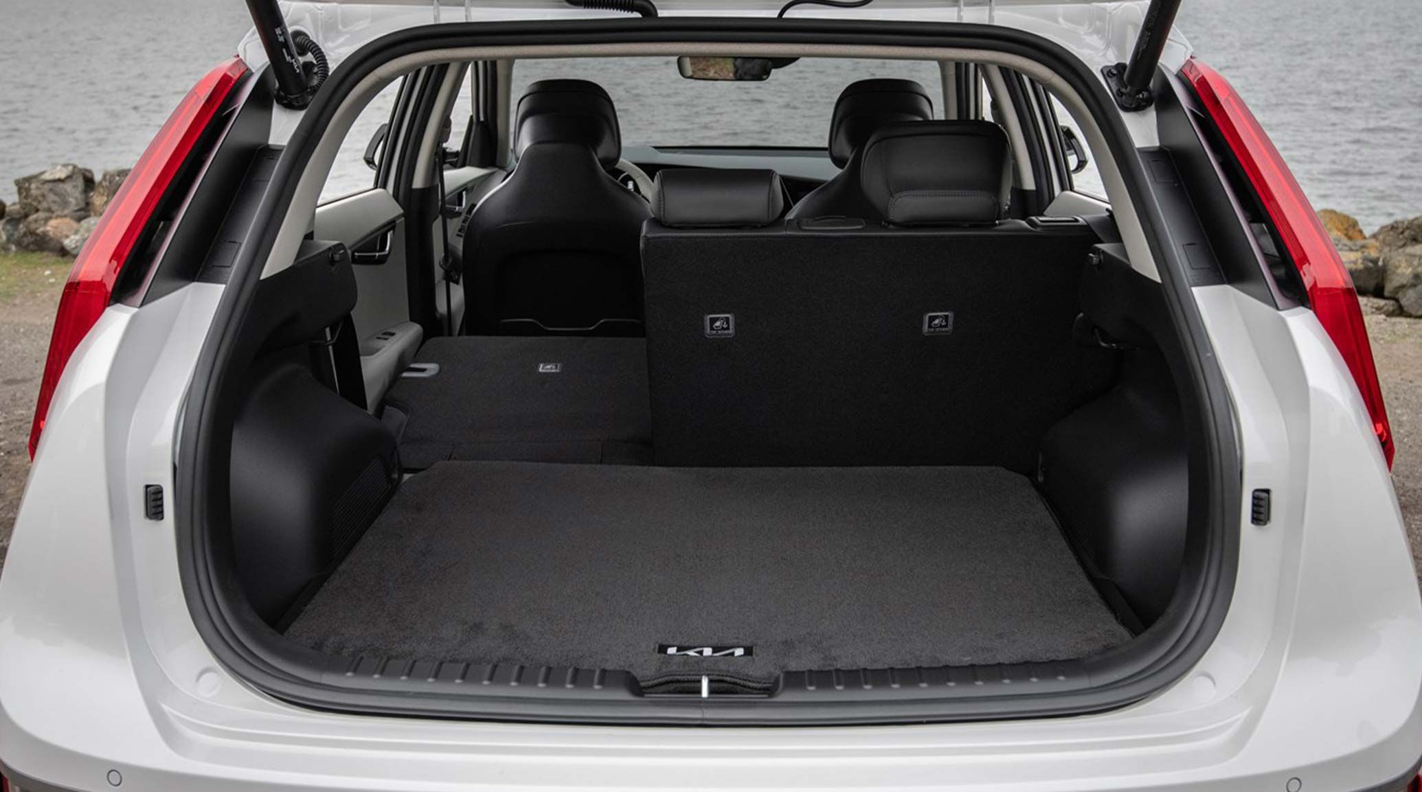2026 Kia Niro EV ample cargo room, full-view